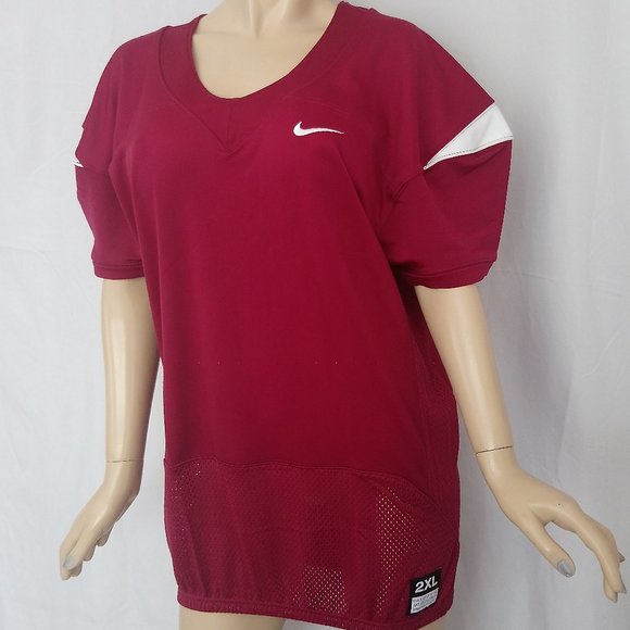 Nwt $75 NIKE Red Performance Training Top 2XL/3XL - Picture 5 of 10